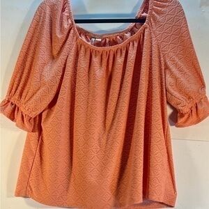 CATO PINK BLOUSE SIZE LARGE